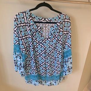 Fun and colorful 3X top